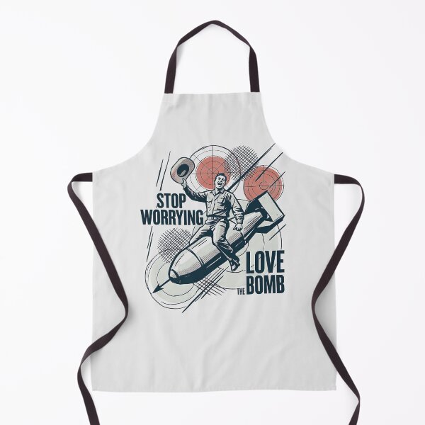 Item preview, Dr Strangelove 1964 Stop Worrying & Love The Bomb Satire Cult Movie Propaganda Art designed and sold by EdGraphy.