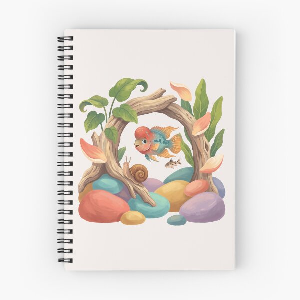 Item preview, Cute Flowerhorn Cichlid Kids Aquarium Adventure designed and sold by MythicCotton.