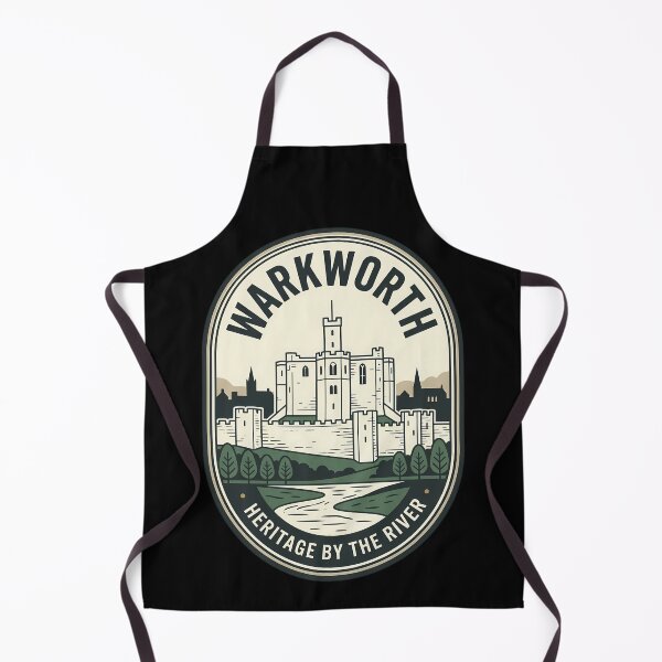 Item preview, Warkworth Castle Heritage Vintage Travel Emblem designed and sold by k3rstman1.