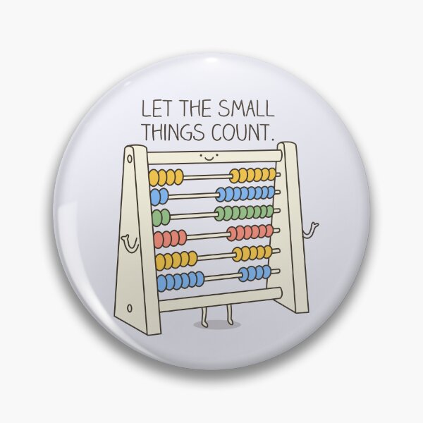 Item preview, Let the small things count designed and sold by Milkyprint.