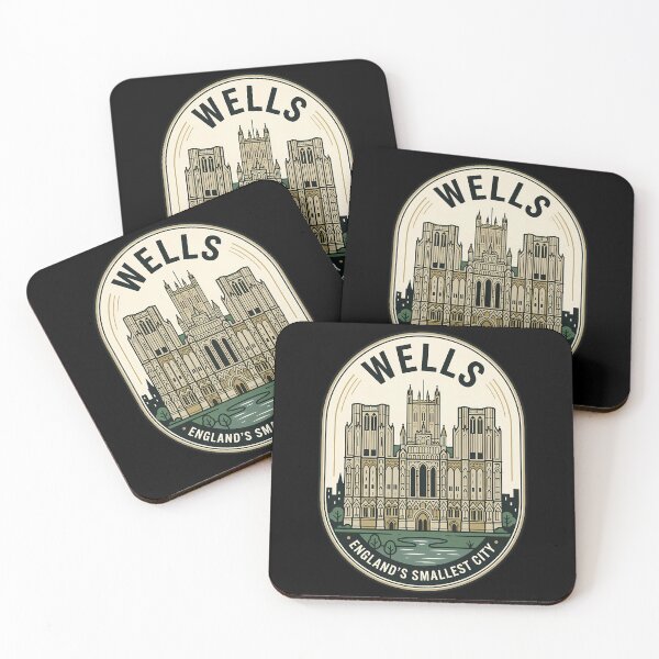 Item preview, Vintage Travel Emblem Wells England Smallest City designed and sold by k3rstman1.