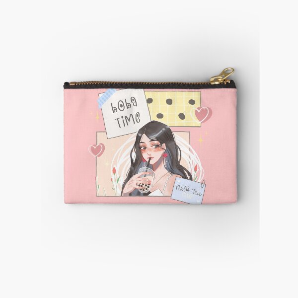 Item preview, Boba Time - Cute Bubble Milk Tea Girl designed and sold by Varo-DY.