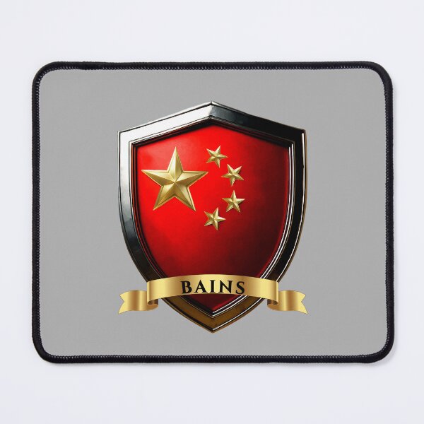 Item preview, Bains Chinese Heritage Crest Shield designed and sold by Highlandkings.