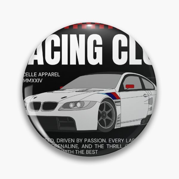 Item preview, Racing Club Vintage Checkered Flag Car Design designed and sold by PrimeRacer.