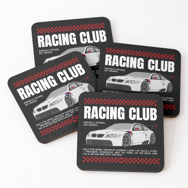 Item preview, Racing Club Vintage Checkered Flag Car Design designed and sold by PrimeRacer.