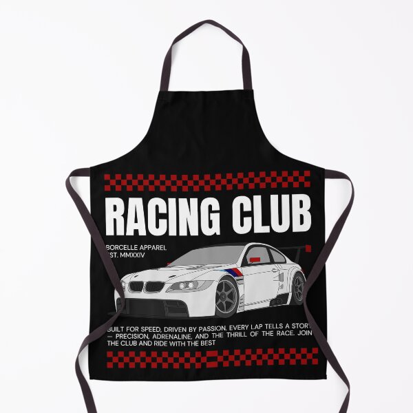 Aperçu de l'œuvre Racing Club Vintage Checkered Flag Car Design créée et vendue par PrimeRacer.