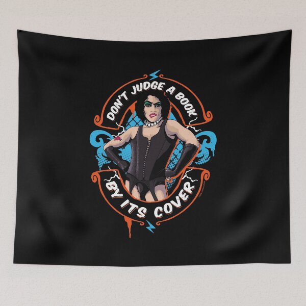 Item preview, Don't Judge A Book By Its Cover Dr Frank-N-Furter designed and sold by All-And-Every.
