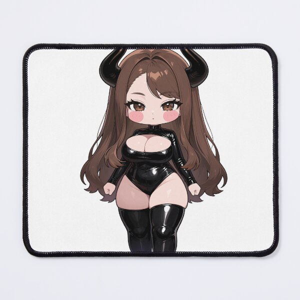 Item preview, Chibi Horned Demon Girl Dark Fantasy Anime sticker designed and sold by RGB-crayon.