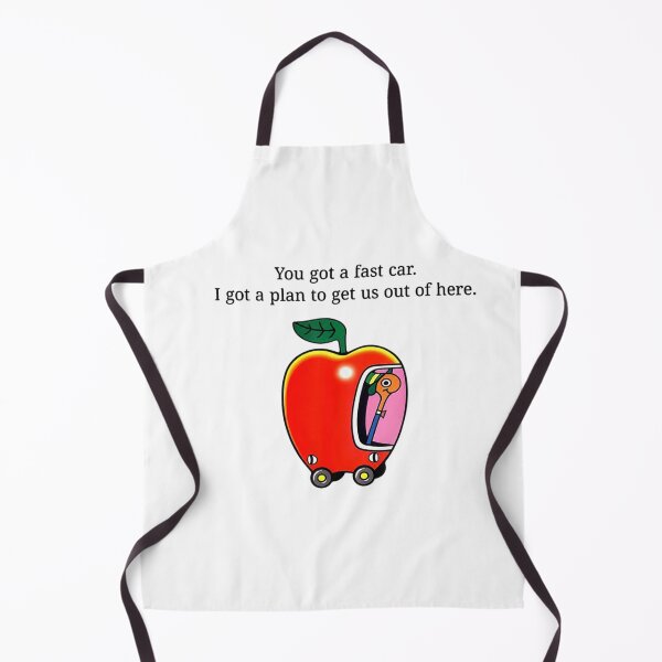 Item preview, You Got A Fast Car Funny Apple Meme Graphic designed and sold by LASTIQUE-dd.