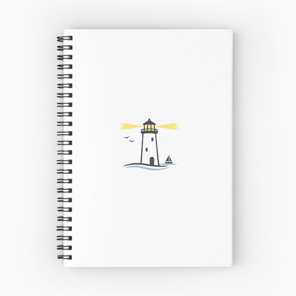 Item preview, Simple Coastal Lighthouse Icon designed and sold by Le Grand Requin.