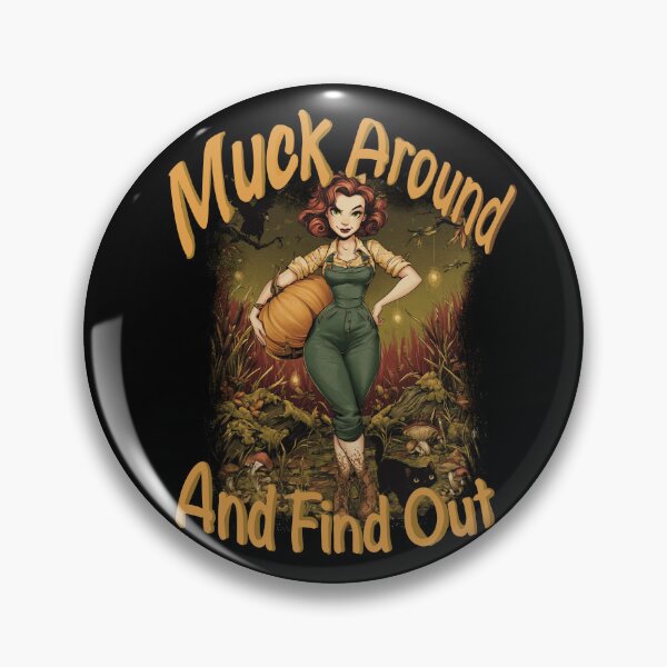 Item preview, Muck Around and Find Out | Funny Bog Witch Halloween Design designed and sold by Quietest Riot.