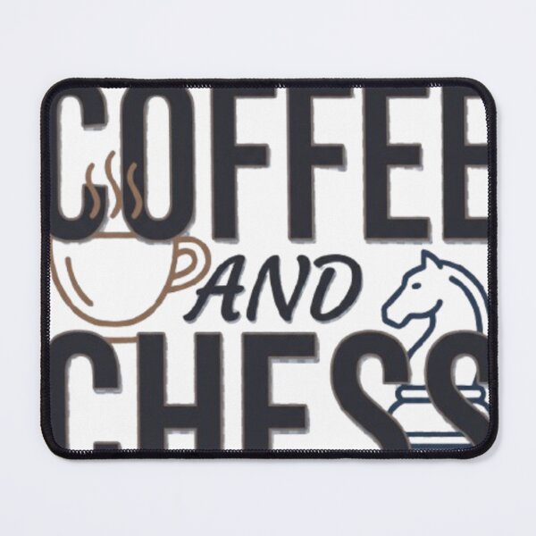Item preview, Powered by Coffee and Chess – Funny Chess Lover Design | Chess Player Gift for Coffee Addicts designed and sold by KnightVibe.