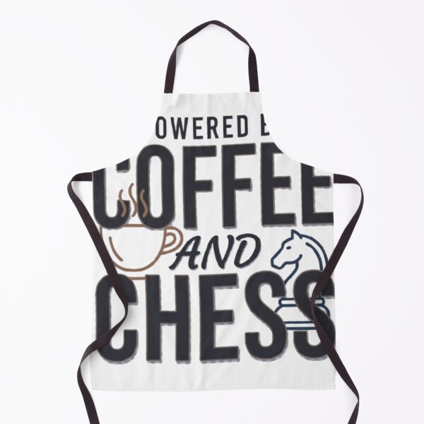 Item preview, Powered by Coffee and Chess – Funny Chess Lover Design | Chess Player Gift for Coffee Addicts designed and sold by KnightVibe.