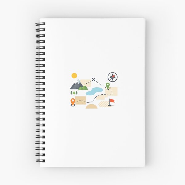 Item preview, Minimal Exploration Route Map designed and sold by Le Grand Requin.
