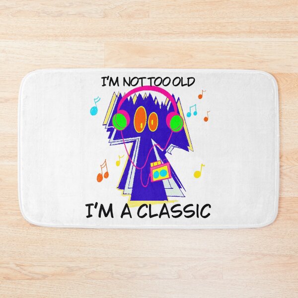 Item preview, I’m not too old I’m a classic l Walkman I 80's I 90's Blue designed and sold by French Papyrus Studio.