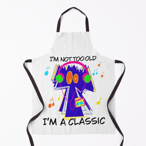 Item preview, I’m not too old I’m a classic l Walkman I 80's I 90's Blue designed and sold by French Papyrus Studio.