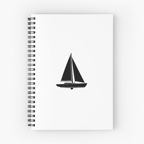 Item preview, Minimalist Sailing Boat Silhouette designed and sold by Le Grand Requin.
