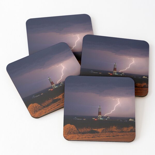 Item preview, Lightning behind Portland Bill Lighthouse designed and sold by Aham Photos.