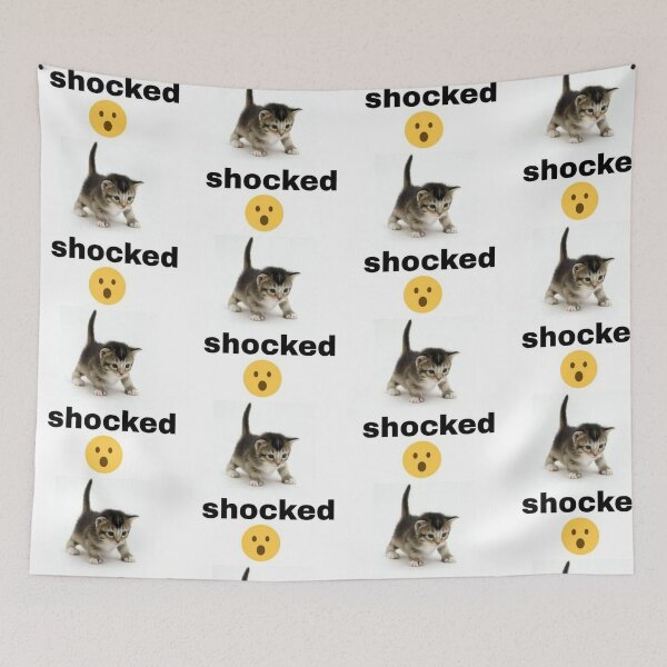 Item preview, shocked designed and sold by CatsCritterDesigns .