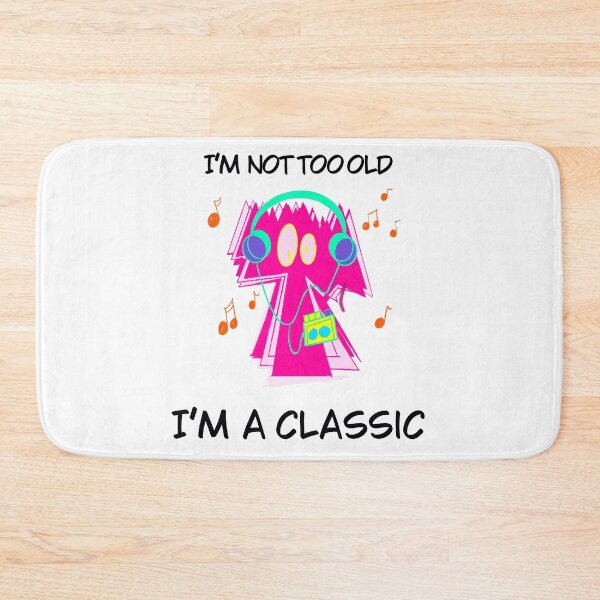 Item preview, I’m not too old I’m a classic l Walkman I 80's I 90's Pink  designed and sold by French Papyrus Studio.