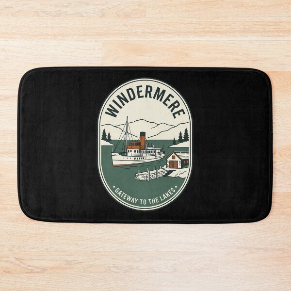 Item preview, Windermere Steamboat Vintage Travel Emblem Lake District designed and sold by k3rstman1.