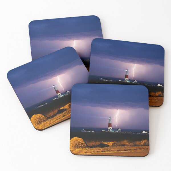 Item preview, Thunderstorm behind Portland Bill Lighthouse designed and sold by Aham Photos.