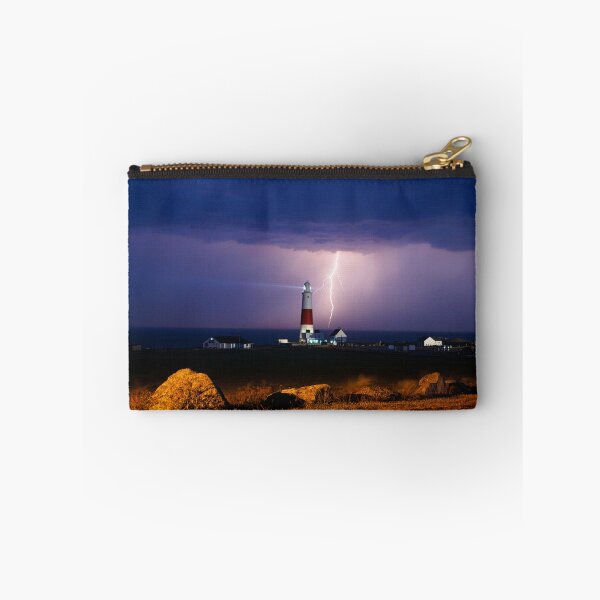 Item preview, Thunderstorm behind Portland Bill Lighthouse designed and sold by Aham Photos.
