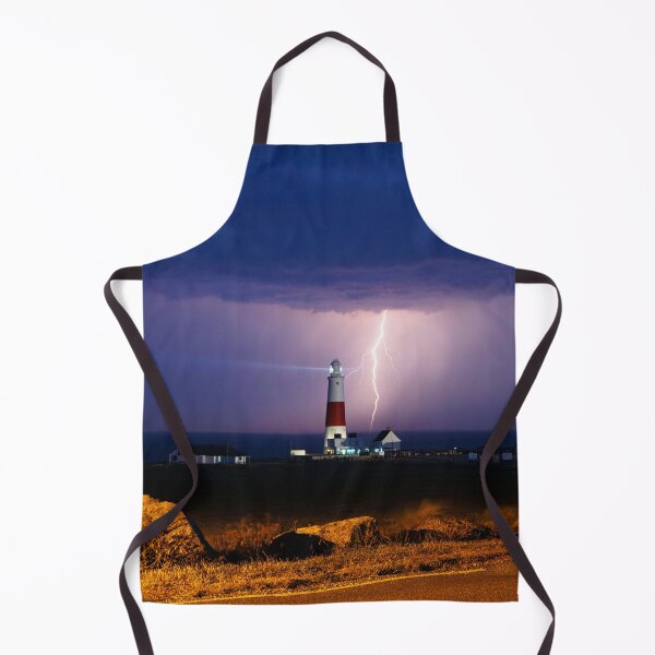 Item preview, Thunderstorm behind Portland Bill Lighthouse designed and sold by Aham Photos.