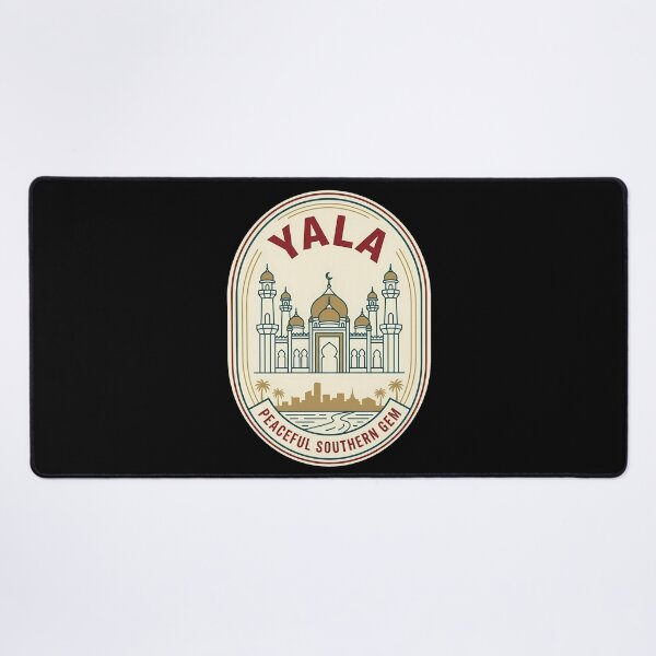 Item preview, Yala Thailand Central Mosque Vintage Travel Emblem designed and sold by k3rstman1.