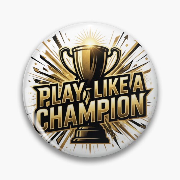 Item preview, Play Like a Champion designed and sold by RunningWhiskers.