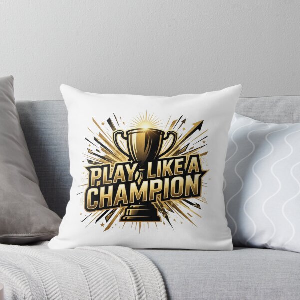 Item preview, Play Like a Champion designed and sold by RunningWhiskers.