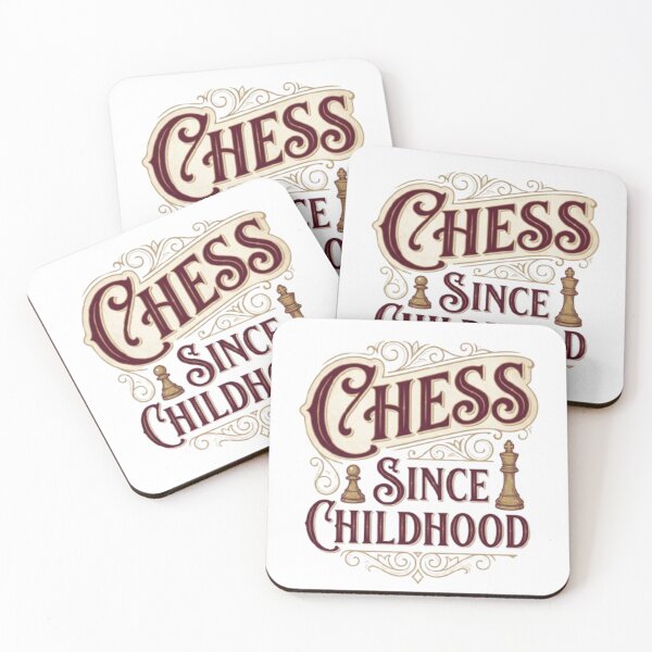 Item preview, Chess Since Childhood – Vintage Chess Lover Design | Classic Chess Player Gift for Lifelong Chess Fans designed and sold by KnightVibe.