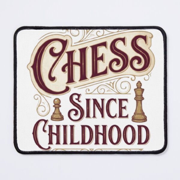 Item preview, Chess Since Childhood – Vintage Chess Lover Design | Classic Chess Player Gift for Lifelong Chess Fans designed and sold by KnightVibe.