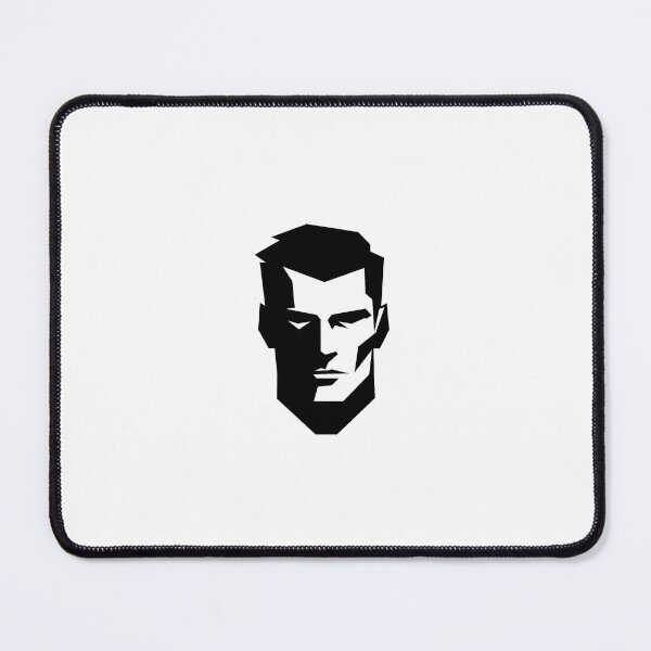 Item preview, Symmetrical Angular Masculine Portrait designed and sold by Le Grand Requin.
