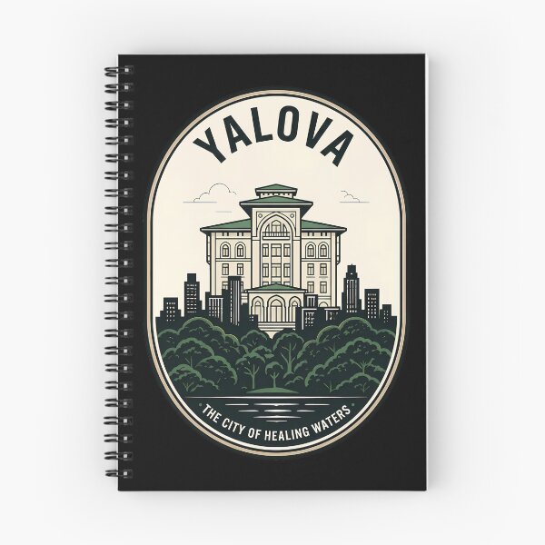 Item preview, Yalova Turkey Healing Waters Vintage Travel Emblem designed and sold by k3rstman1.