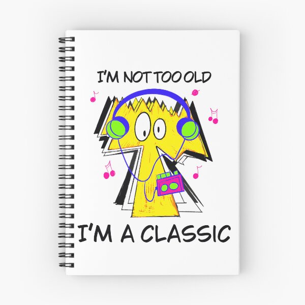 Item preview, I’m not too old I’m a classic l Walkman  designed and sold by French Papyrus Studio.