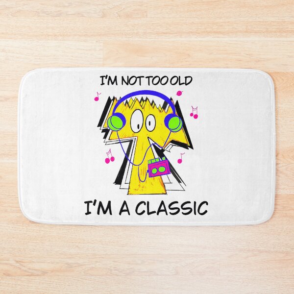 Item preview, I’m not too old I’m a classic l Walkman  designed and sold by French Papyrus Studio.