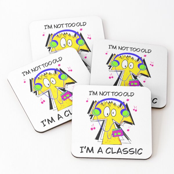 Item preview, I’m not too old I’m a classic l Walkman  designed and sold by French Papyrus Studio.