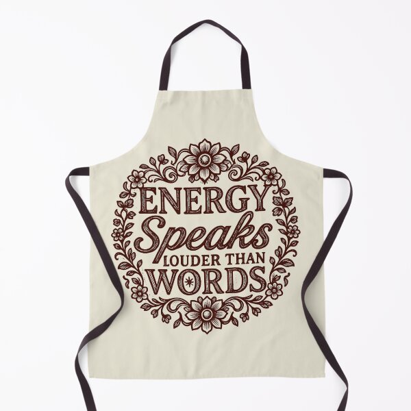Item preview, Energy Speaks Louder Rustic Letterpress designed and sold by TrinovaCreates.