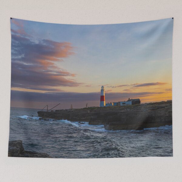 Item preview, Portland Bill at Sunset designed and sold by Aham Photos.