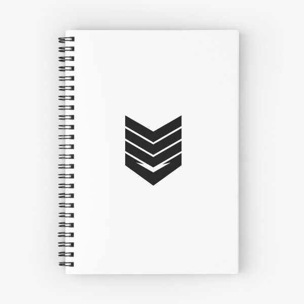 Item preview, Angular Stacked Chevron Crest designed and sold by Le Grand Requin.