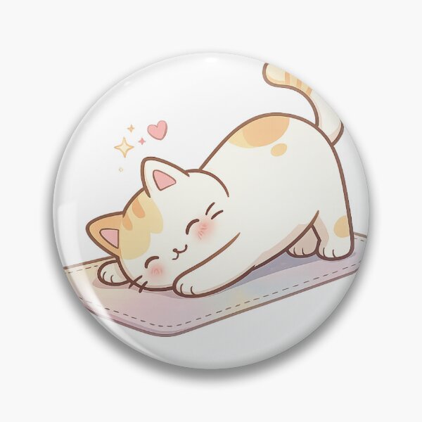 Item preview, Yoga Cat Funny Animal Design` designed and sold by Chinnibujji.