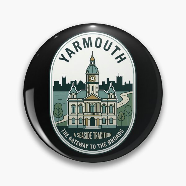 Item preview, Great Yarmouth Vintage Travel Emblem Norfolk Broads designed and sold by k3rstman1.