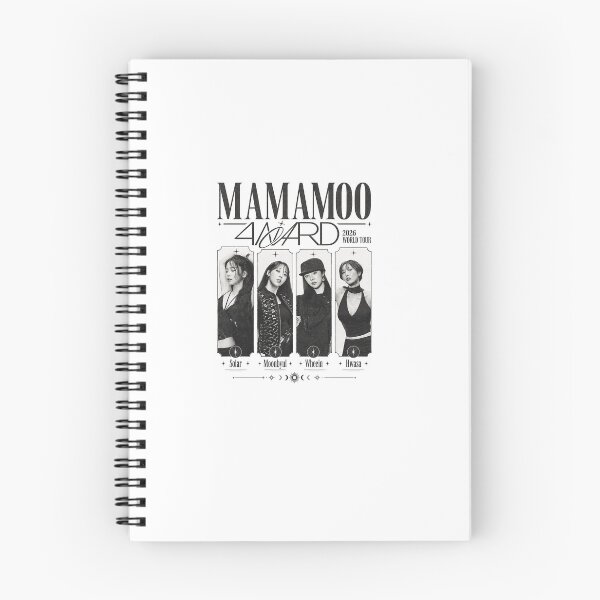 Item preview, Mamamoo 2026 World Tour Shirt, Black White Vintage Kpop Tee, Solar Moonbyul Wheein Hwasa, Comfort Colors Shirt designed and sold by BerryHand.
