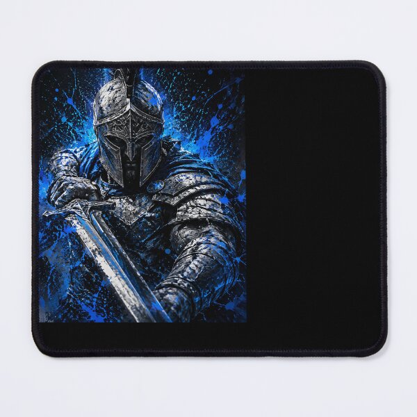 Item preview, Warrior in Blue Splatter Armor designed and sold by A-M-G-Shop.