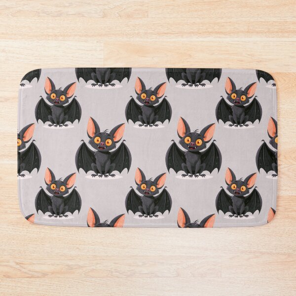 Item preview, Adorable Cartoon Bat Pattern With Spooky Halloween Smiles Everywhere designed and sold by EL-Lebedenko.