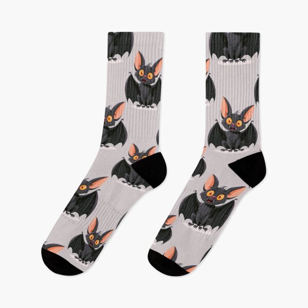 Item preview, Adorable Cartoon Bat Pattern With Spooky Halloween Smiles Everywhere designed and sold by EL-Lebedenko.