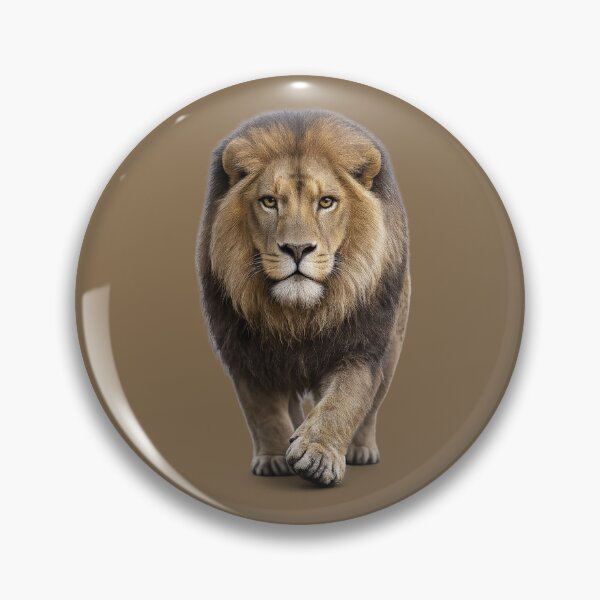 Item preview, Realistic Lion Wildlife Portrait designed and sold by BROHLine Studio.