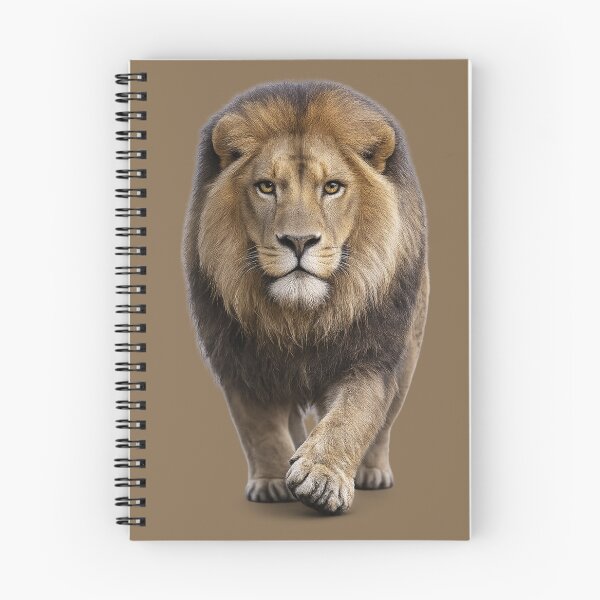 Item preview, Realistic Lion Wildlife Portrait designed and sold by BROHLine Studio.