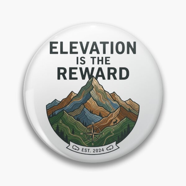 Item preview, Elevation is the Reward Hiking Design designed and sold by RunningWhiskers.